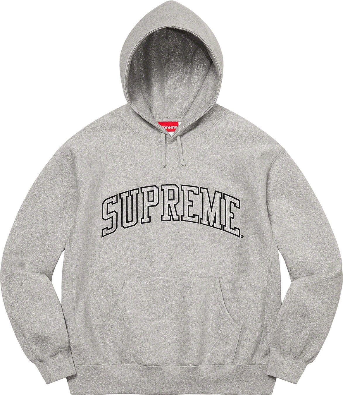 Glitter Arc Hooded Sweatshirt view 7